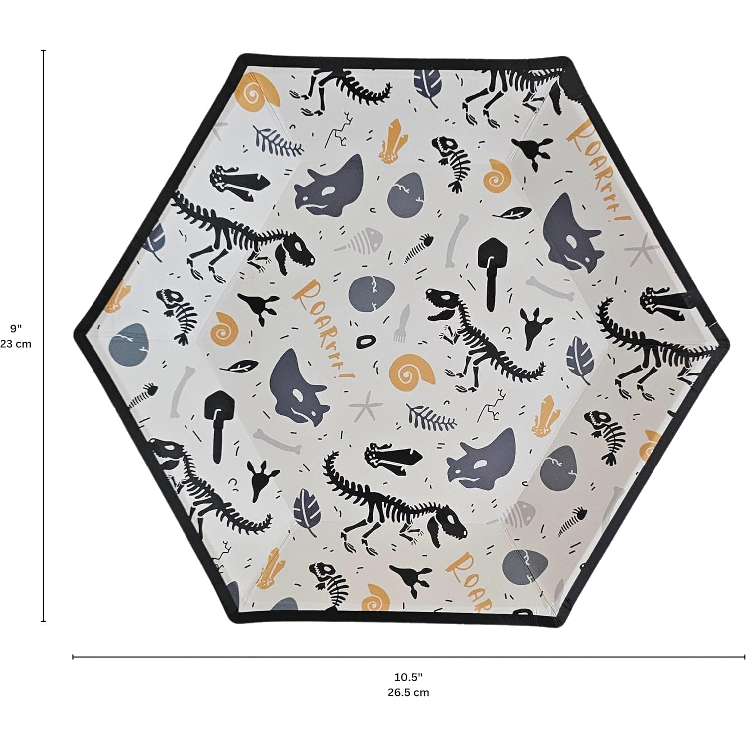 Dinosaur Themed Jurassic Boutique Party Package for Kids - 48 Count with 24 Plates and 24 Napkins - Perfect for Birthdays, Baby Showers & School Events by T and C Party Supply - T and C Party Supply T and C Party Supply