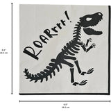 Dinosaur Themed Complete Boutique Jurassic Party Package for Kids - 36 Count with 12 Plates, 12 Napkins and 12 Goodie Boxes - Perfect for Birthdays, Baby Showers & School Events by T and C Party Supply - T and C Party Supply T and C Party Supply