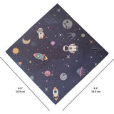 Outer Space Themed Boutique Complete Party Package for Kids - 36 Count with Plates, Napkins, Goodie Boxes - Perfect for Birthdays, School Events & Astrological Viewing by T and C Party Supply - T and C Party Supply T and C Party Supply