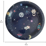 Outer Space Themed Complete Boutique Party Package for Kids - 48 Count with Plates and Napkins - Perfect for Birthdays, School Events & Astrological Viewing by T and C Party Supply - T and C Party Supply T and C Party Supply