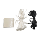 Sparkling Wedding Favor Box Items Included. 40 Large Boxes. 20 Black, 20 White Ribbons. 40 Bottom Inserts for Stability.